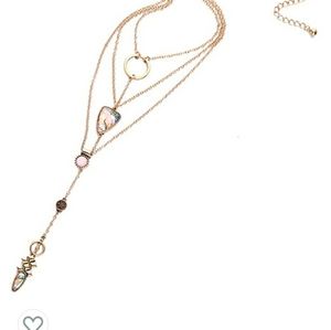 Boho multilayer necklace